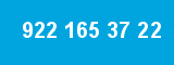 922 165 37 22 922 165 37 22